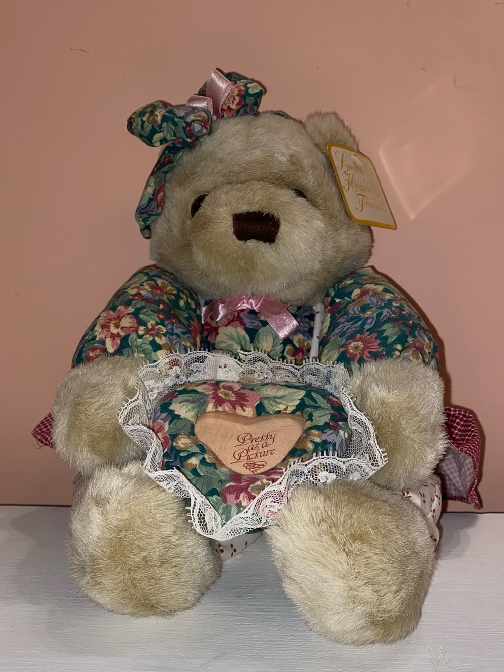 VINTAGE DanDee Collectible Teddy Bear Circa 80s-Early 90s Keepsake Bear